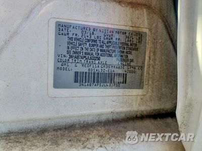 Zdjęcie 13 z 13 samochodu: 2018 NISSAN SENTRA SV VIN:3N1AB7AP5JL633250 - miniatura