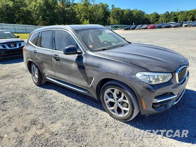 Czwarte zdjęcie samochodu z boku: 2020 BMW X3 SDRIVE30I VIN:5UXTY3C00L9D07205 - miniatura