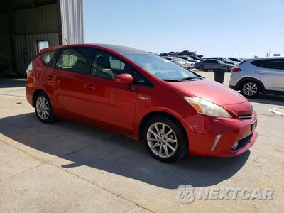 Czwarte zdjęcie samochodu z boku: 2013 TOYOTA PRIUS V FIVE VIN:JTDZN3EU5D3189271 - miniatura