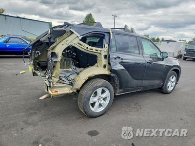 Trzecie zdjęcie samochodu z tyłu: 2020 TOYOTA HIGHLANDER HYBRID LE VIN:5TDBBRCH8LS505696 - miniatura