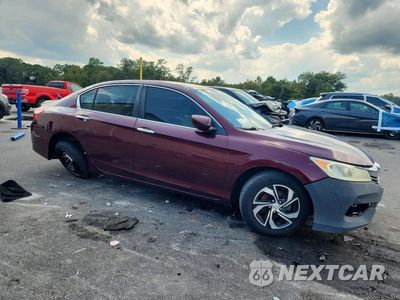 Czwarte zdjęcie samochodu z boku: 2016 HONDA ACCORD LX VIN:1HGCR2F36GA046597 - miniatura