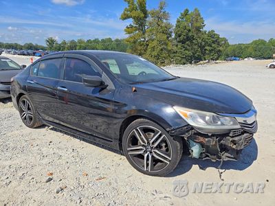 Czwarte zdjęcie samochodu z boku: 2017 HONDA ACCORD SPORT SPECIAL EDITION VIN:1HGCR2F18HA258529 - miniatura