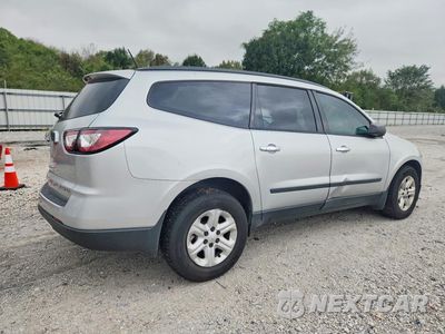 Trzecie zdjęcie samochodu z tyłu: 2016 CHEVROLET TRAVERSE LS VIN:1GNKVFKD8GJ199016 - miniatura