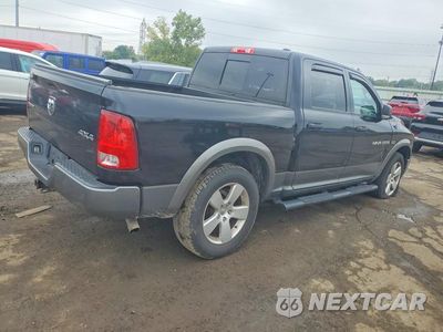 Trzecie zdjęcie samochodu z tyłu: 2012 DODGE RAM 1500 SLT VIN:1C6RD7LT0CS153861 - miniatura
