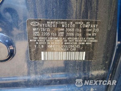Zdjęcie 12 z 12 samochodu: 2016 HYUNDAI ELANTRA GT BASE VIN:KMHD35LH3GU284245 - miniatura
