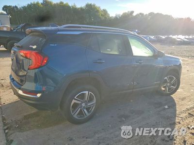 Trzecie zdjęcie samochodu z tyłu: 2020 GMC TERRAIN SLT VIN:3GKALVEV4LL293717 - miniatura