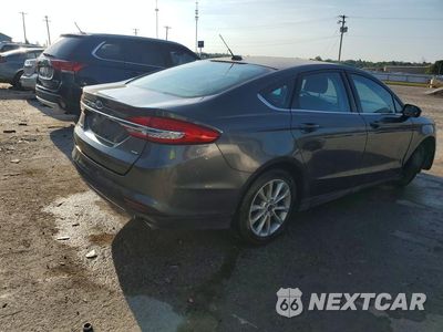 Trzecie zdjęcie samochodu z tyłu: 2017 FORD FUSION SE VIN:3FA6P0H75HR176390 - miniatura