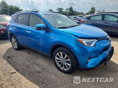 Czwarte zdjęcie samochodu z boku: 2016 TOYOTA RAV4 HV LIMITED VIN:JTMDJREV5GD024935 - miniatura
