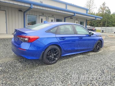 Trzecie zdjęcie samochodu z tyłu: 2023 HONDA CIVIC SPORT VIN:2HGFE2F56PH518888 - miniatura