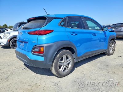 Trzecie zdjęcie samochodu z tyłu: 2018 HYUNDAI KONA SE VIN:KM8K1CAA9JU129200 - miniatura