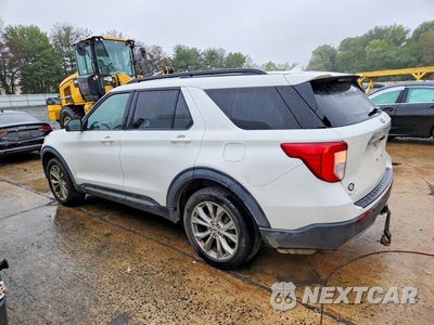 Drugie zdjęcie samochodu z przodu: 2020 FORD EXPLORER XLT VIN:1FMSK8DH7LGA42819 - miniatura