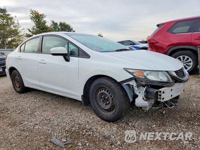 Czwarte zdjęcie samochodu z boku: 2015 HONDA CIVIC LX VIN:19XFB2F57FE051594 - miniatura