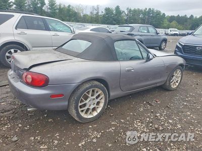 Trzecie zdjęcie samochodu z tyłu: 2002 MAZDA MX-5 MIATA BASE VIN:JM1NB353020228765 - miniatura