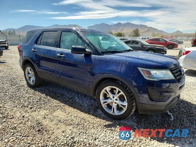 Czwarte zdjęcie samochodu z boku: 2016 FORD EXPLORER POLICE INTERCEPTOR VIN:1FM5K8AR0GGD04776 - miniatura