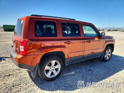 Trzecie zdjęcie samochodu z tyłu: 2012 JEEP PATRIOT LATITUDE VIN:1C4NJRFB5CD571786 - miniatura