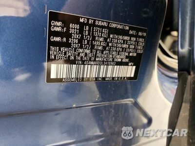 Zdjęcie 13 z 13 samochodu: 2020 SUBARU ASCENT TOURING VIN:4S4WMARD3L3410963 - miniatura