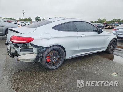 Trzecie zdjęcie samochodu z tyłu: 2021 MERCEDES-BENZ C 63 AMG-S VIN:W1KWJ8HB6MG070228 - miniatura