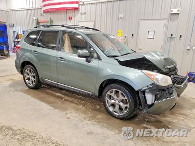 Czwarte zdjęcie samochodu z boku: 2015 SUBARU FORESTER 2.5I TOURING VIN:JF2SJAUC6FH534390 - miniatura