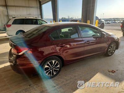 Trzecie zdjęcie samochodu z tyłu: 2015 HONDA CIVIC EX VIN:19XFB2F89FE076233 - miniatura