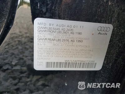 Zdjęcie 13 z 13 samochodu: 2011 AUDI Q5 PREMIUM PLUS VIN:WA1LFAFP5BA072096 - miniatura