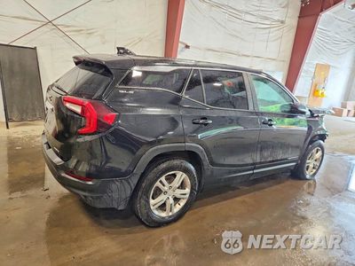 Trzecie zdjęcie samochodu z tyłu: 2022 GMC TERRAIN 4D VIN:3GKALTEV1NL178340 - miniatura