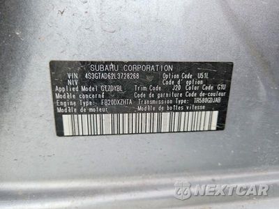 Zdjęcie 12 z 12 samochodu: 2020 SUBARU IMPREZA PREMIUM VIN:4S3GTAD62L3728268 - miniatura