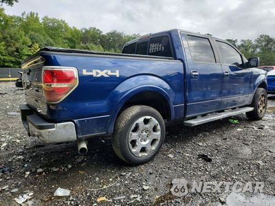 Trzecie zdjęcie samochodu z tyłu: 2011 FORD F150 SUPERCREW VIN:1FTFW1EF5BFA29165 - miniatura