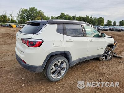 Trzecie zdjęcie samochodu z tyłu: 2020 JEEP COMPASS LIMITED VIN:3C4NJDCB0LT159924 - miniatura