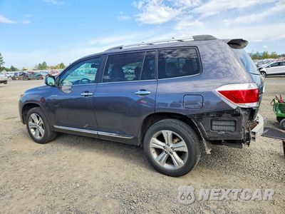 Drugie zdjęcie samochodu z przodu: 2013 TOYOTA HIGHLANDER LIMITED VIN:5TDDK3EH1DS213473 - miniatura