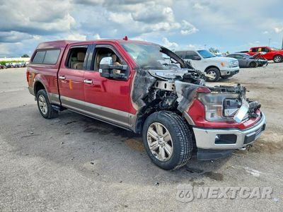 Czwarte zdjęcie samochodu z boku: 2018 FORD F150 SUPERCREW VIN:1FTFW1E53JFA68715 - miniatura