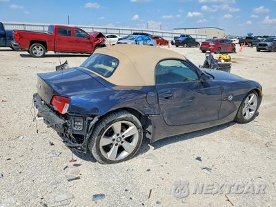 Trzecie zdjęcie samochodu z tyłu: 2007 BMW Z4 3.0 VIN:4USBU335X7LW60605 - miniatura
