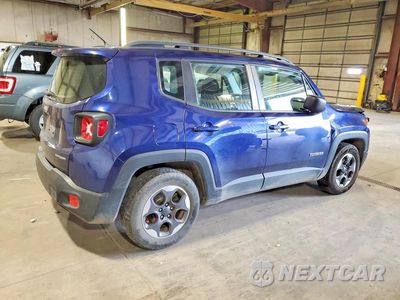 Trzecie zdjęcie samochodu z tyłu: 2016 JEEP RENEGADE SPORT VIN:ZACCJAATXGPD14753 - miniatura