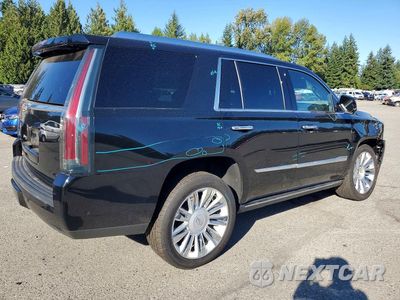 Trzecie zdjęcie samochodu z tyłu: 2020 CADILLAC ESCALADE PLATINUM VIN:1GYS4DKJ0LR261276 - miniatura