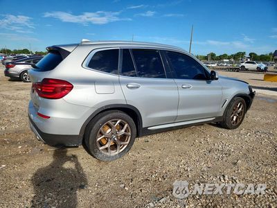 Trzecie zdjęcie samochodu z tyłu: 2021 BMW X3 SDRIVE30I VIN:5UXTY3C07M9H17369 - miniatura