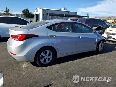 Trzecie zdjęcie samochodu z tyłu: 2014 HYUNDAI ELANTRA SE VIN:KMHDH4AE1EU088757 - miniatura