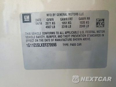 Zdjęcie 13 z 13 samochodu: 2014 CHEVROLET MALIBU 2LT VIN:1G11E5SLXEF279996 - miniatura