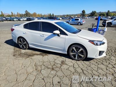 Czwarte zdjęcie samochodu z boku: 2019 SUBARU IMPREZA SPORT VIN:4S3GKAM61K3613615 - miniatura