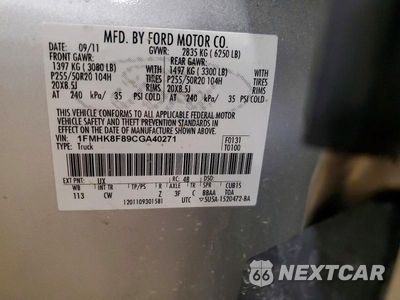Zdjęcie 13 z 13 samochodu: 2012 FORD EXPLORER LIMITED VIN:1FMHK8F89CGA40271 - miniatura