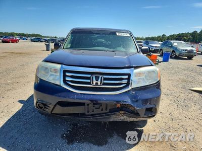 Piąte zdjęcie samochodu w środku: 2012 HONDA PILOT LX VIN:5FNYF3H27CB013083 - miniatura