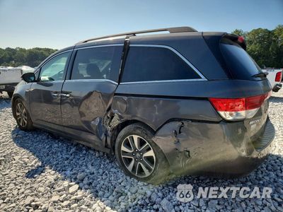 Drugie zdjęcie samochodu z przodu: 2014 HONDA ODYSSEY TOURING VIN:5FNRL5H91EB130800 - miniatura