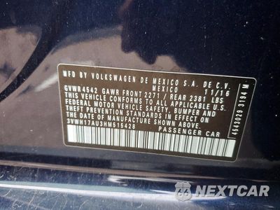 Zdjęcie 12 z 12 samochodu: 2017 VOLKSWAGEN GOLF ALLTRACK S VIN:3VWH17AU3HM515428 - miniatura