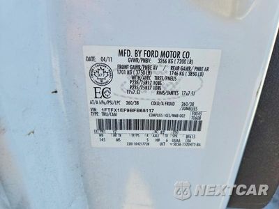 Zdjęcie 13 z 13 samochodu: 2011 FORD F150 SUPER CAB VIN:1FTFX1EF9BFB65117 - miniatura