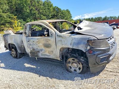 Czwarte zdjęcie samochodu z boku: 2021 CHEVROLET COLORADO VIN:1GCHSBEA0M1131472 - miniatura