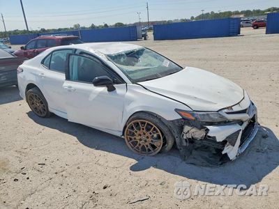 Czwarte zdjęcie samochodu z boku: 2024 TOYOTA CAMRY SE NIGHTSHADE VIN:4T1T11AK1RU202718 - miniatura