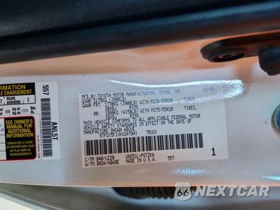 Zdjęcie 12 z 12 samochodu: 2019 TOYOTA TUNDRA PLATINUM VIN:5TFGY5F1XKX247041 - miniatura