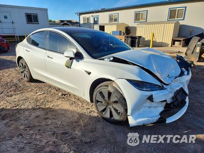 Czwarte zdjęcie samochodu z boku: 2026 TESLA MODEL 3 VIN:5YJ3E1EA2TF133810 - miniatura