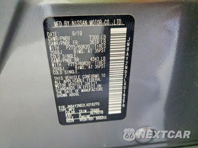 Zdjęcie 13 z 13 samochodu: 2020 NISSAN ARMADA SL VIN:JN8AY2ND2LX016270 - miniatura
