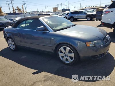 Czwarte zdjęcie samochodu z boku: 2006 AUDI A4 1.8 CABRIOLET VIN:WAUAC48H66K010801 - miniatura