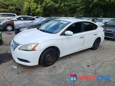 2013 NISSAN SENTRA S 3N1AB7AP3DL717474 - główne zdjęcie licytacji z USA - miniatura