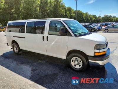 Czwarte zdjęcie samochodu z boku: 2014 CHEVROLET EXPRESS G3500 LT VIN:1GAZG1FA6E1208452 - miniatura